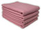Geschirrtücher Set Abtrockentücher Waffelpique 4 Stück Vintage 100% Baumwolle ca. 40 cm x 60 cm Rosa