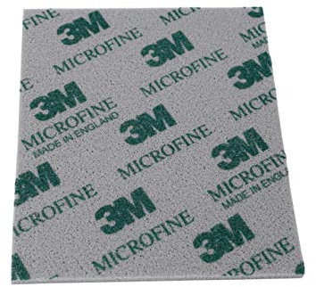 3M Soft Pads, 1 Stück, Schleifschwamm, Schleifpad, Schleifen und Polieren, Nass- oder Trockenschliff, Schaumstoff-Pads, waschbar und wiederverwendbar (Microfine)