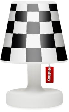 Fatboy Edison the Petit + Frei Cooper Cappie Weiß | Tischlampe/Outdoor Lampe/Nachttischlampe | Kabellos & USB Aufladbar