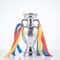 SUMESIRO European Italy win model Euro Cup trophy Football Replica Trophy Delaunay Trophy World Cup Soccer Fan Souvenir/Silver (Delaunay Trophy 77cm)