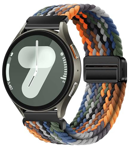 XMUXI 20mm Watch Straps Compatible with Samsung Galaxy Watch 7/6/5/4/FE/6 Classic/5 Pro/4 Classic/Huawe GT2/GT3 42mm Sport Strap Quick Release Vivoactive 6 Strap Nylon for Women Men Camo