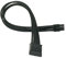 Hwmsza Cable de alimentación Modular de 6 Pines a SATA con Funda única Compatible con CORS-Air Type 4 (Size : 60cm, Color : 20)