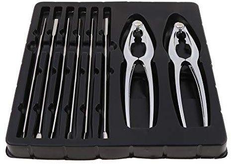 8pcs/Set Shellfish Lobster Crackers Forks Seafood Tools Pliers Kitchen Gadgets Kitchen Gadgets Best Sellers 2020 Mandolin