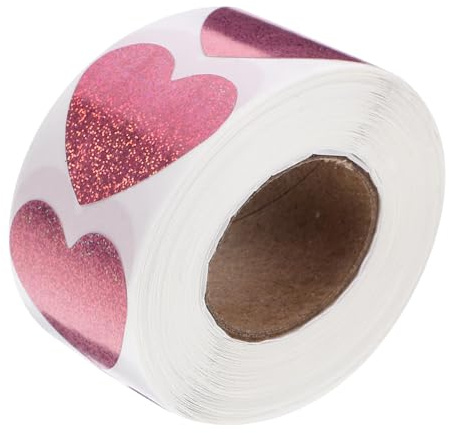 BCOATH 500stücke Herzaufkleber Für Körperbräunung Bräunungsaufkleber Wasserfest Einfach Anzuwenden Geeignet Für Gesicht Beine Arme Rücken Sonnenbräunungsaufkleber Für Valentinstagspartys