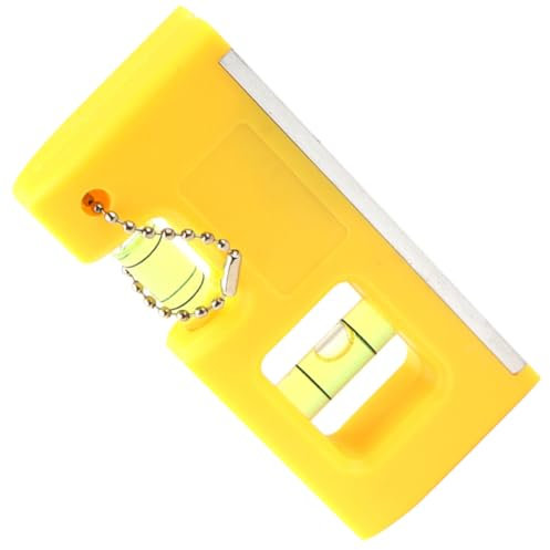Kleiner Präzises aus Magnet Gelb Kunststoff Wasserwaage Messen