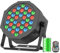 DayFlicker 36 LED Akku Par Licht, Wiederaufladbares Zeitgesteuertes RGB LED Party Bühnenlicht mit 5000 mAh Akku Fernbedienung 7CH Master-Slave Auto für DJ Club Festival Bühne Außenbeleuchtung