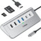 Intpw P9 PRO USB C Hub 10 Gbps, 9 in 1 USB Hub 3.2 con HDMI 4K@60HZ, 2 USB A 3.2 e Type C 3.2, PD 100W, 2 Type-A 2.0, SD/TF, Docking Station in alluminio USB C per iPhone 16/15 Series/MacBook Air