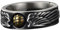 Ipetboom männlicher Ringe Finger geldgeschenke weihnachten weihnachstsgeschenk Basketballring mens rings silvester gastgeschenk kreativer Männerring mann Metall