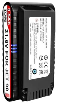 Batteria For Aspirapolvere, Compatibile Con Samsung, Jet 75, Jet 90, Jet75, Jet90, VS70, VS9000, Batteria