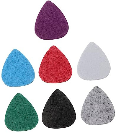 JOINPAYA 7piezas Púas De Guitarra Acústica y Eléctrica Repuesto Para Ukelele De Fieltro Cómodo y Duradero