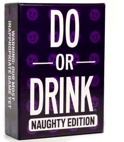 Do or Drink Girls Night Party Card Game, 250 Cards with Challenges, Ladies Night Entertainment