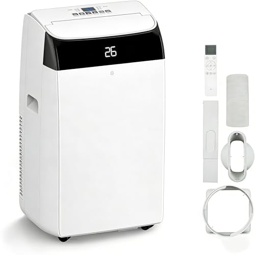 RBFGYIOP Climatizzatore Portatile TCL 12000BTU EU Standard, Design Compatto, Facile Da Spostare, Raffreddamento Rapido, Efficiente Dal Punto Di Vista Energetico