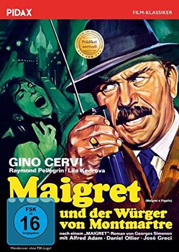 Maigret und der Würger von Montmartre (Maigret a Pigalle) / Packende und mit dem Prädikat WERTVOLL ausgezeichnete Maigret-Verfilmung mit Gino Cervi (Pidax Film-Klassiker)