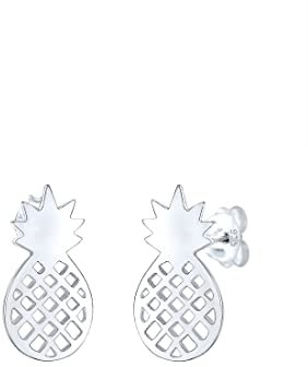 Elli Ohrringe Damen Ohrstecker Ananas Verspielt aus 925 Sterling Silber