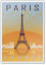 Paris Vintage Poster – Klassischer Kühlschrankmagnet