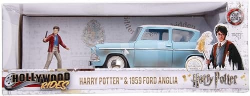 Dickie Toys - Harry Potter Coche Ford Anglia 1:24, Metálico (253185002)