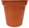 Elixir Gardens Glossy Recycled Plastic Terracotta Plant Pot Various Sizes 3,4,5,6,7,8,10,12.5,15 Various Quantities 1-50 | 10 x 10