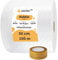 packer PRO Rouleau papier bulle Idéal pour l'emballage, déménagement, protection, Expédition Colis 50 cm x 100 m de long avec ruban adhésif