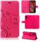 Hülle Kompatibel mit Samsung Galaxy XCover 5 | Klapphülle Schutzhülle mit Kartenfächer Kompatibel für Galaxy XCover 5 | Magnetverschluss Klapphülle | Pink