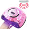 iBigLY 248W UV LED Nail Lamp, Faster Nail Dryer for Gel Nails Polish Curing Lamp with 60 Lamp Beads, 4 Timers, Auto Sensor, Home/Salon Nail Art UV Light Tools for Fingernail & Toenail