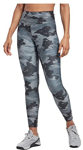 Reebok Women's Identity Train Camo Leggings Black XS