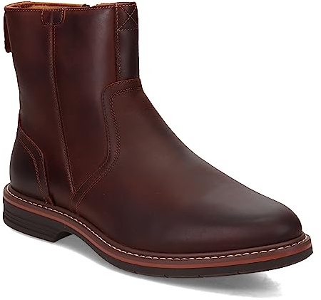 Florsheim Norwalk Side Zip Boot Men's Boot, 10 D(M) US, Brown