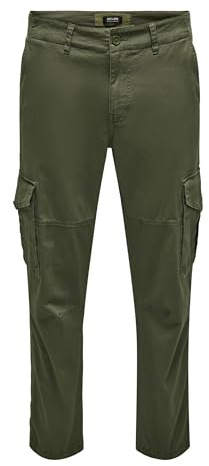 Only & Sons Male Cargo-Hose ONSDEAN Verjüngt Cargo-Hose