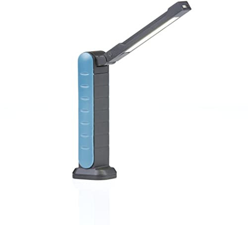Northpoint klappbare LED Akku Arbeitsleuchte dimmbar für Innen und Außen 500lm 2200mAh Akku mit UV-Licht