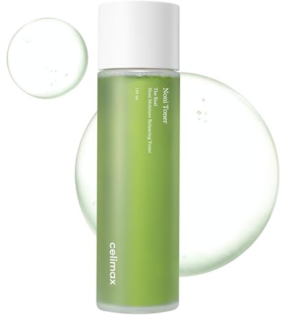 celimax Noni Moisture Balancing Toner, 150ml | with Noni Extract, Facial Astringent, Hydrating, Exfoliating, for Sensitive Dry Skin, Fine Lines, Korean Skincare