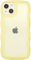 Arseaiy Coque pour iPhone X/XS - Cadre mignon en silicone TPU souple et résistant aux chocs pour femmes et filles de 5,8 pouces - Jaune