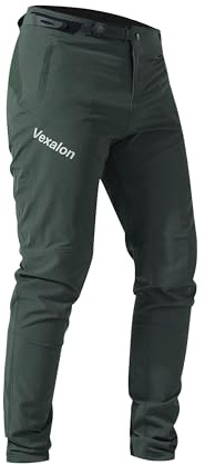 VEXALON Mountain Bike Pants，BMX Riding Pants for Mens, Quick-Dry Lightweight Breathable Cycling Bicycle Downhill Bike Pants