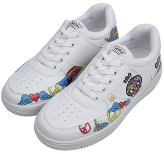 DOGO Damen Dice Sneakers Sneaker, Mehrfarbig, 37 EU
