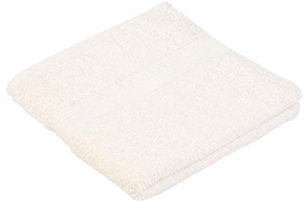 liebling Handtuch, 100% hochwertige Baumwolle, Serie Miami, 50 x 100 cm, waschbar & trocknergeeignet, Farbe: Natur