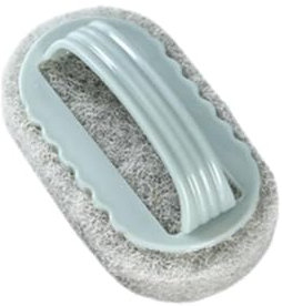 Schwamm-Reinigungsbürste mit Griff, verdickte Fleckenentfernung, saubere Topfbürste, Toilette, Y7r8, Reinigungsschwamm, Fliesen-Wischtuch, Badezimmer