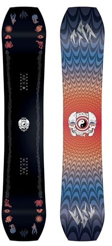 JONES - Herren Tweaker Pro Herren Snowboard All-Mountain Twin Camber Stiff Flex - 154 - Schwarz 2026