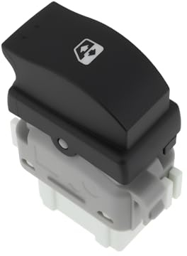 Briny River 1 Interrupteur de Lève-vitre électrique 6 Broches Côté Passager 8200002451 Compatible avec Renault Clio III (à Partir de 2005)