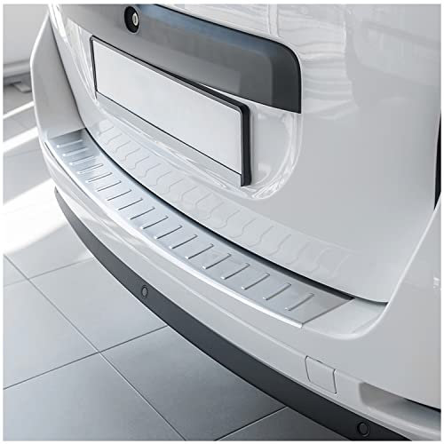 teileplus24 L573 Ladekantenschutz V2A Edelstahl kompatibel mit Dacia Logan MCV 2 2013-2020 Abkantung