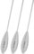 Storfisk fishing & more Sbirolino Forellenpose Bombarde Sbirulino Spirolino Schwimmend Set 3 Stück, Tragkraft Posen:4 Gramm