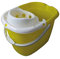 Ramon Hygiene Standard Mop Bucket, 15L, Yellow With White Wringer, Commercial or Home Cleaning