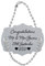 Personalised Congratulations Metal Wine Bottle Tag Label Gift Wedding Engagement Anniversary
