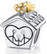 Forever Queen Familienhaus Charm für Charm-Armbänder, 925 Sterlingsilber, Muttertagsgeschenk mit Geschenkbox