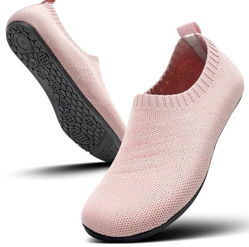 Sosenfer Chaussures Homme Femme Maison Pantoufle pour Intérieur Semelle Antidérapante Slip-on Slippers Unisex-FENQUAN-40