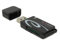 Delock Mini USB 2.0 Card Reader mit SD und Micro SD Slot