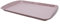 CABLEPELADO Bandeja plástico Rectangular, Bandeja Comida rápida, Bandeja Fast Food, Bandejas para Servir Comida, Bandeja Desayuno, Apta para el lavavajillas, 46x30 cm, Rectangular, Color Rosa