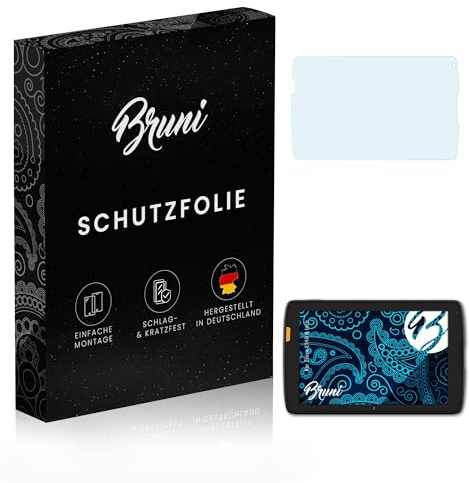 Bruni Schutzfolie kompatibel mit Zebra ET40 8 Inch Folie, glasklare Displayschutzfolie (2X)