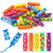 24 Stück Mini Textmarker, Süße Bonbon Textliner Stifte für Kinder Schüler - 6 Farben, lustige Schreibwaren Highlighter Schule Mitgebsel-Füllungen (Fruchtstil)