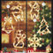 Shinybox LED Vorhang Licht, 6er Set LED Saugnapf Weihnachten Lichter, Weihnachtsbeleuchtung Fenster Kinder, Weihnachten Saugnapf LED Deko, Weihnachtsbeleuchtung Hängend Fensterlicht, Weihnachtsdeko(A)