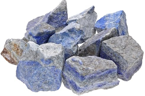 Lapislazuli Rohsteine 300 g naturbelassen Edelsteine Heilsteine unbehandelt | 100 % naturbelassen & unbehandelt | Echte Rohsteine | 300 g