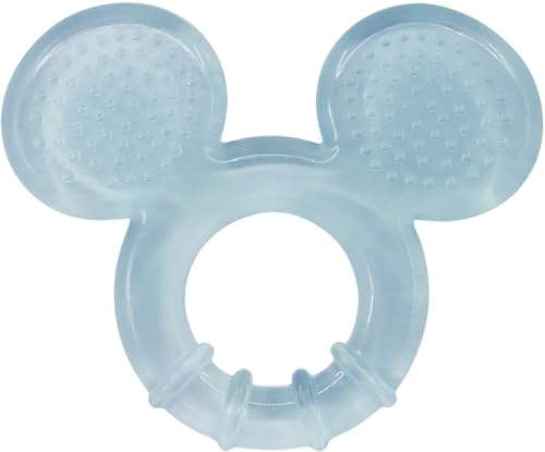 Tataway Disney Mickey Mouse Zahnfleischmassage Für Kinder, BPA-frei, In Form Einer Kleinen Maus, Waschbar Und Wiederverwendbar