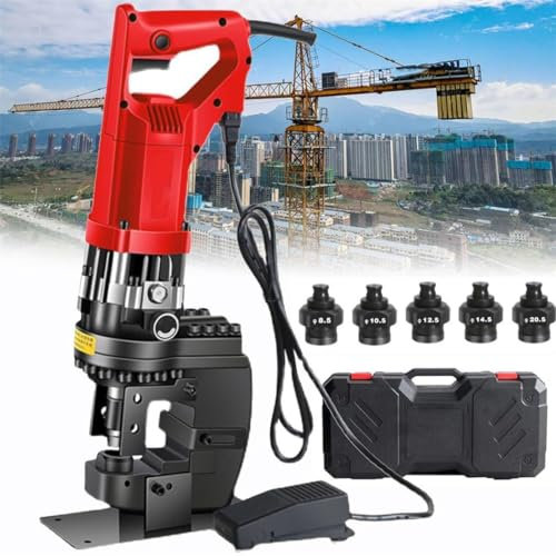 GEJLELDS 1800w punzonador hidráulico eléctrico Placa de Acero de Herramienta de punzonado hidráulico, Placa de Hierro, máquina de excavación de Placa de Aluminio,Anglesteel